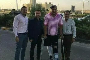 احمدی: روند توانبخشی حدادی بسیار امیدبخش است