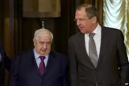 ولید معلم و لاوروف در سازمان ملل با هم دیدار کردند