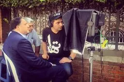 مدیرعامل فارابی از پشت‌صحنه 