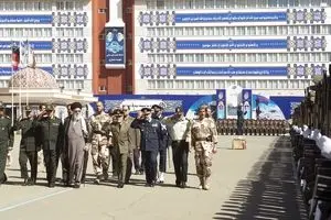 مراسم تحلیف دانشجویان دانشگاه‌های ارتش با حضور فرمانده کل قوا برگزار شد + تصاویر