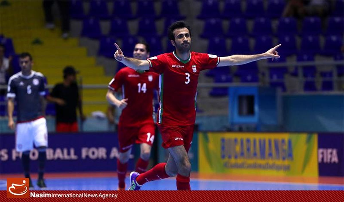 دیدار فوتسال ایران و پاراگوئه در جام جهانی