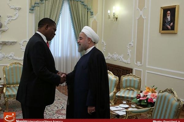 دیدار رئیس مجلس نمایندگان کنیا با حسن روحانی