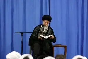جلسه درس خارج فقه رهبر معظم انقلاب