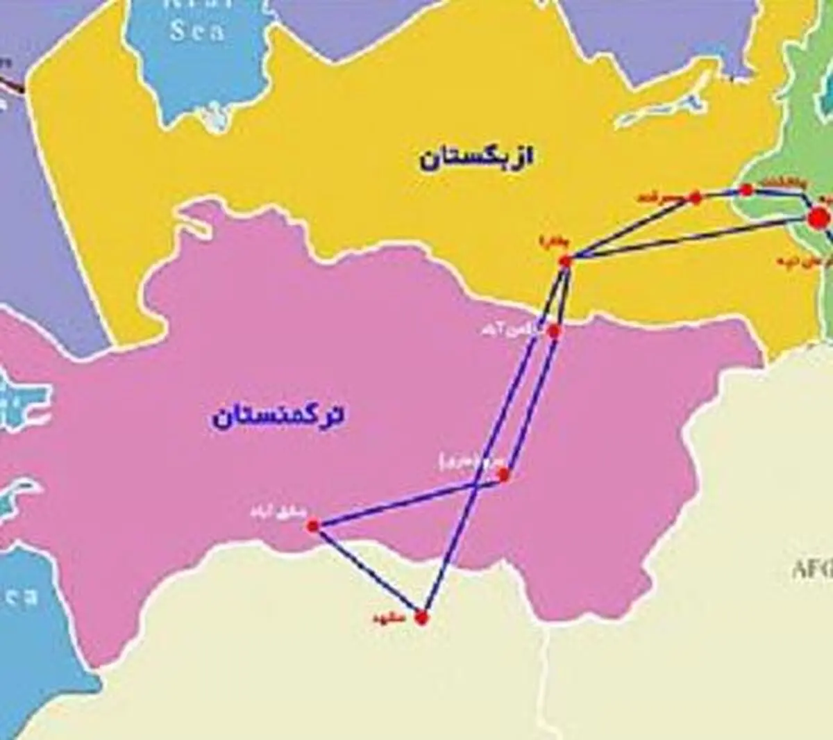 برگزاری دوازدهمین کمیسیون همکاری‌های ازبکستان و ترکمنستان