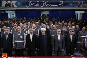 دیدار رئیس جمهور با مسئولان سرشماری سال ۹۵