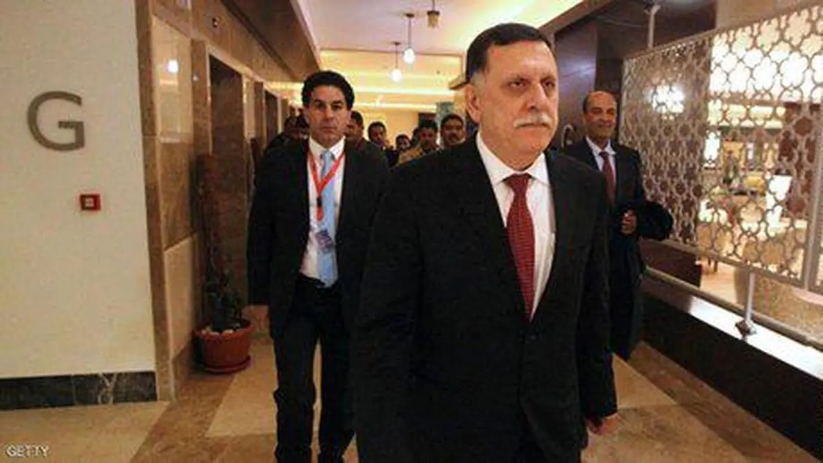 استقبال "فرانسوا اولاند" از رئیس دولت "وحدت ملی" لیبی