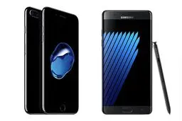 ثانیه‌های مهیج در تست سرعت iPhone ۷ و Galaxy Note ۷