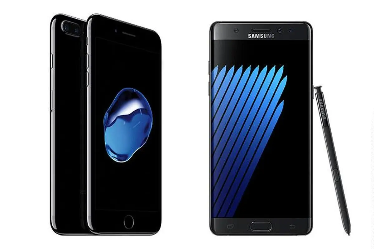 ثانیه‌های مهیج در تست سرعت iPhone ۷ و Galaxy Note ۷