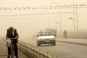 گرد و غبار در آبادان به ۷ برابر حد مجاز رسید