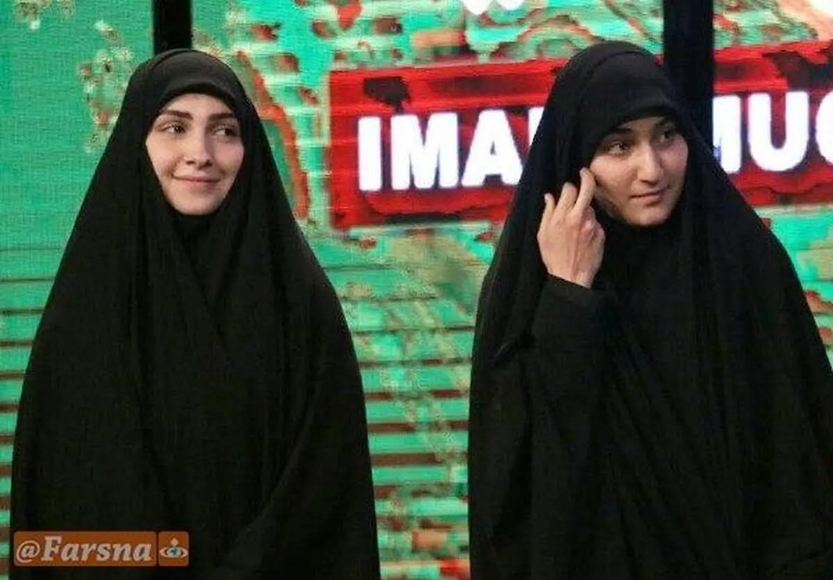 عکس/ دختر حاج قاسم سلیمانی و عماد مغنیه در جشنواره فیلم مقاومت