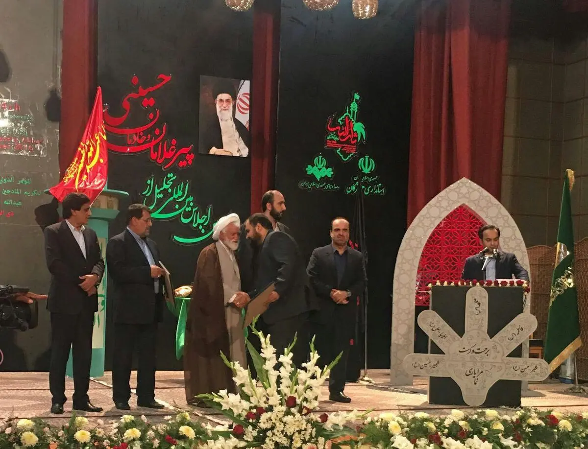 درخشش رادیو ایران در همایش پیر غلامان عاشورایی