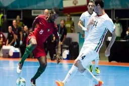 فوتسال ایران تاریخ‌ساز شد/ سومی شاگردان ناظم‌الشریعه با برتری مقابل پرتغال