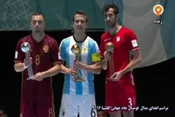 اسماعیل‌پور، سومین بازیکن برتر جام‌جهانی فوتسال شد