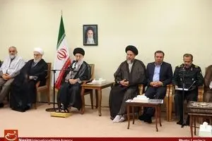 دیدار اعضای کنگره شهدای استان‌های کهگیلویه و بویراحمد و خراسان شمالی با رهبر انقلاب
