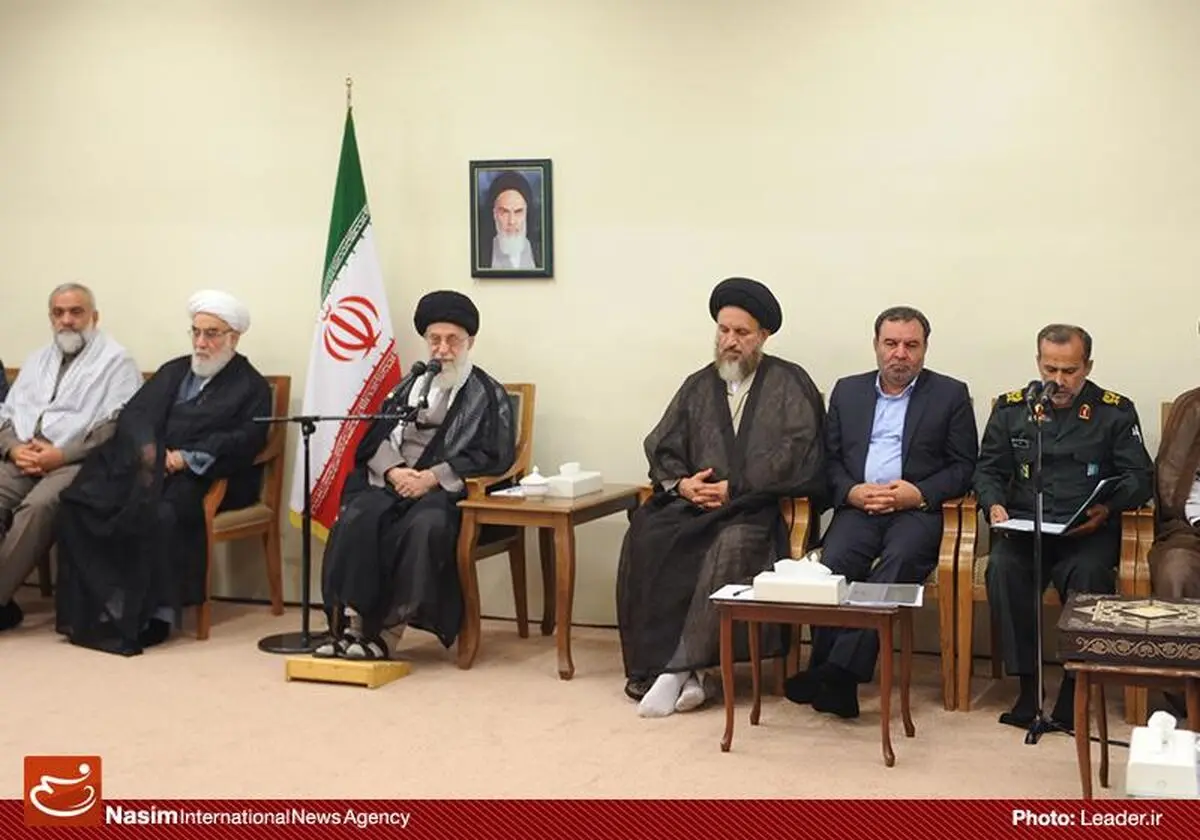 دیدار اعضای کنگره شهدای استان‌های کهگیلویه و بویراحمد و خراسان شمالی با رهبر انقلاب