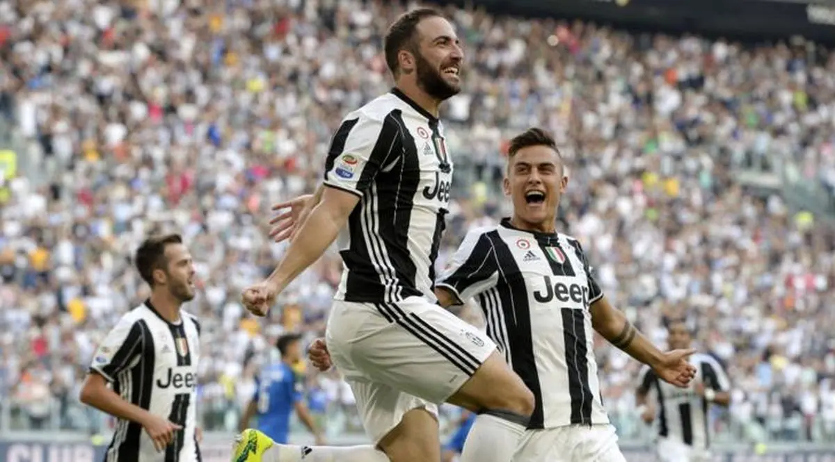 برتری یوونتوس با درخشش ایگواین و دیبالا