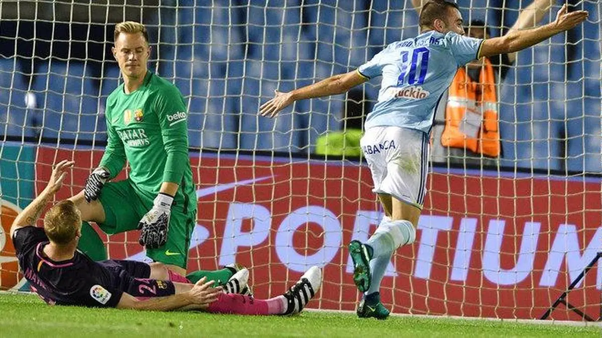 بارسلونا مغلوب سلتاویگو شد