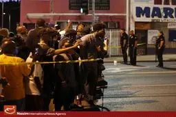 تظاهرات در لس‌آنجلس در اعتراض به قتل نوجوان سیاهپوست به دست پلیس