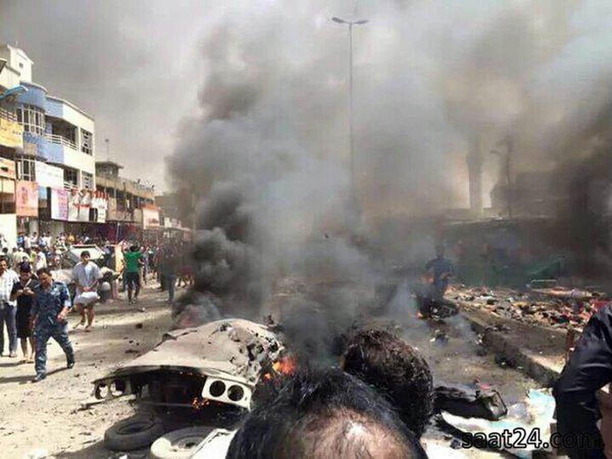 ۳۴ کشته و زخمی در حملات انتحاری داعش به "بغداد"