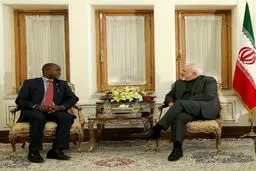 ظریف: از توسعه همکاری با کشورهای آفریقایی حمایت می‌کنیم