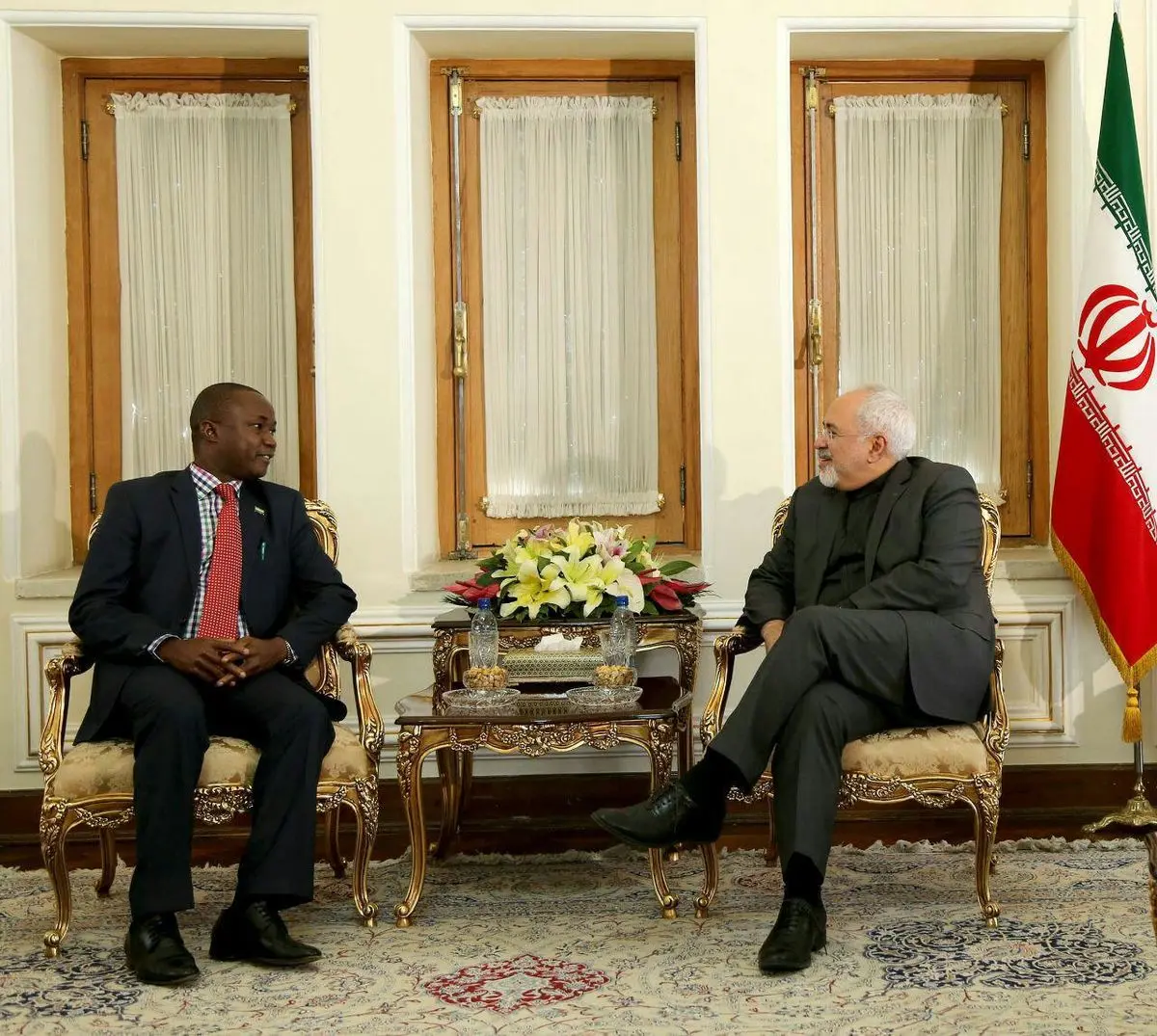 ظریف: از توسعه همکاری با کشورهای آفریقایی حمایت می‌کنیم