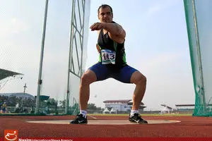 قهرمانی صمیمی در پرتاب دیسک لیگ دو و میدانی