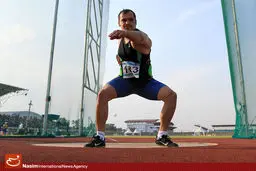 قهرمانی صمیمی در پرتاب دیسک لیگ دو و میدانی