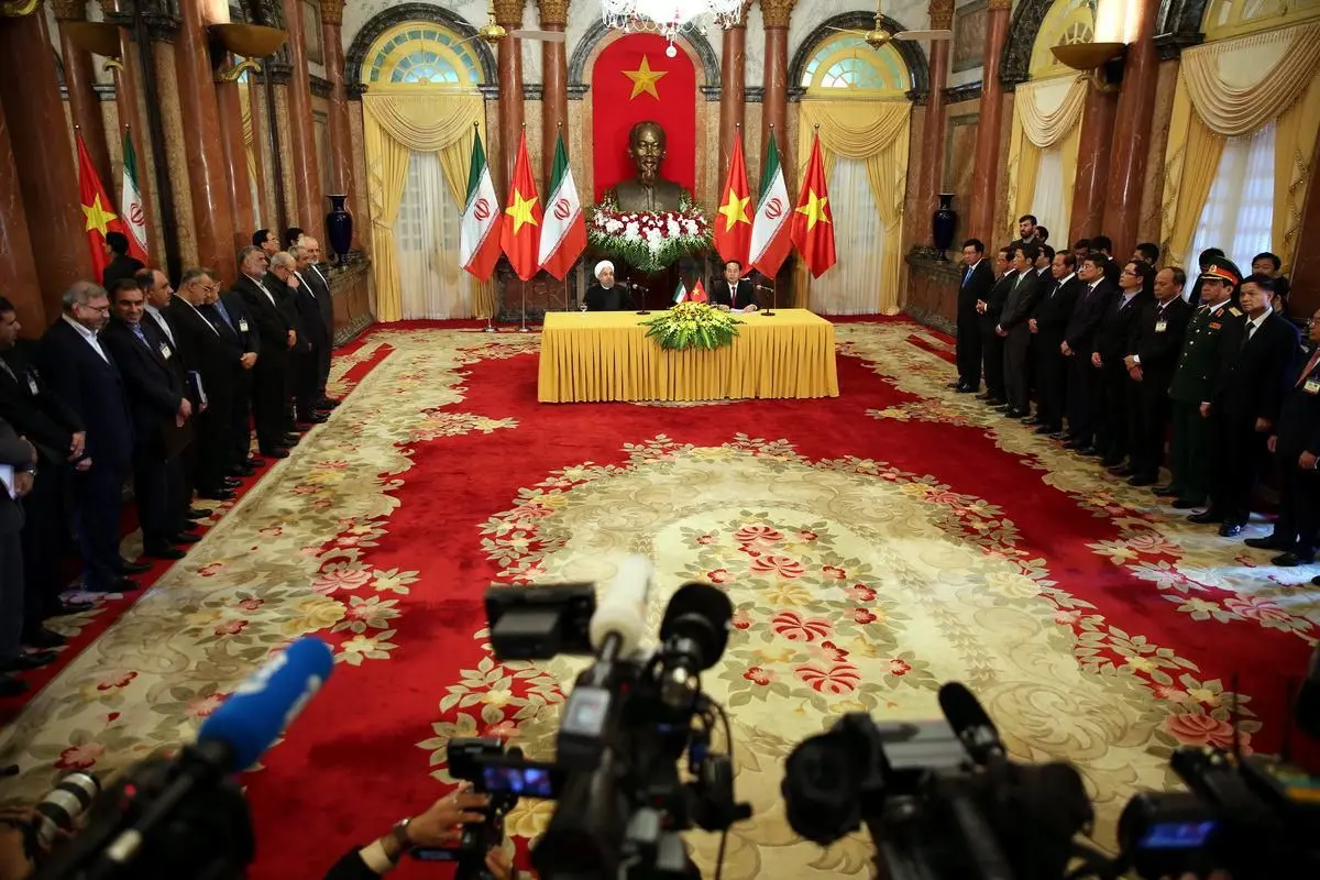 ایران و ویتنام در مجامع بین‌المللی از مواضع یکدیگر حمایت خواهند کرد