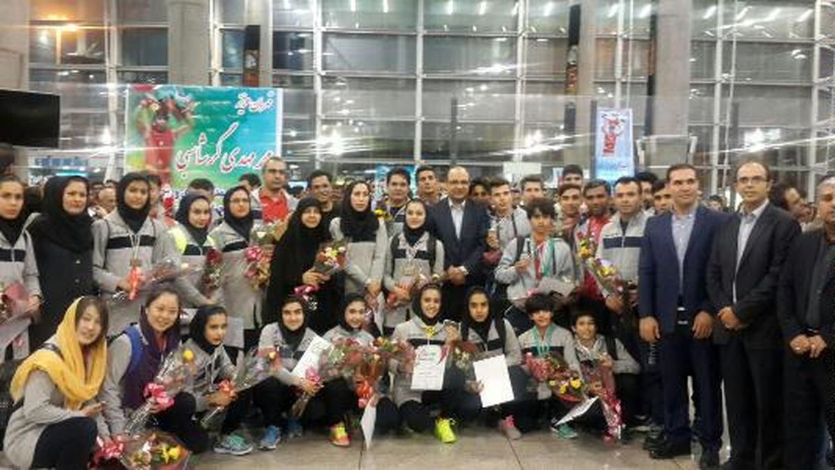 بازگشت جوانان پرافتخار ووشوی ایران به میهن