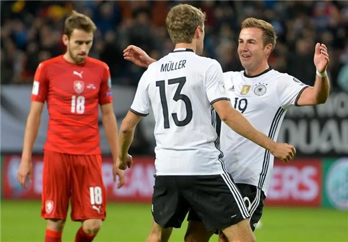 برد آلمان مقابل چک و توقف اسکاتلند در خانه