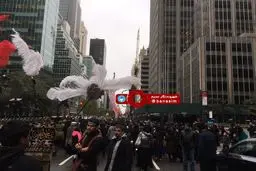 عکس خبری :: عزاداری امام حسین (ع) در منهتن نیویورک