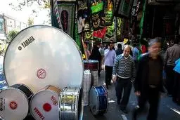 فیلم:: ۶۰ درصد طبل و دهل‌های محرم از چین و هند وارد کشور شد