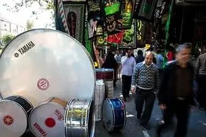 فیلم:: ۶۰ درصد طبل و دهل‌های محرم از چین و هند وارد کشور شد