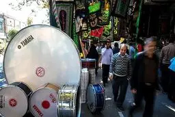 فیلم:: ۶۰ درصد طبل و دهل‌های محرم از چین و هند وارد کشور شد