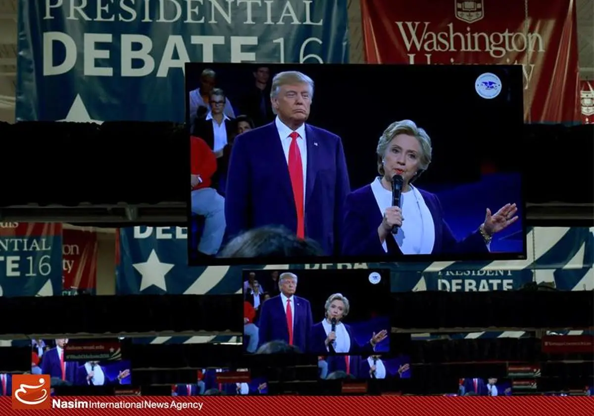 دومین مناظره انتخاباتی کلینتون و ترامپ
