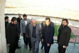 بازدید وزیر ورزش از ورزشگاه آزادی