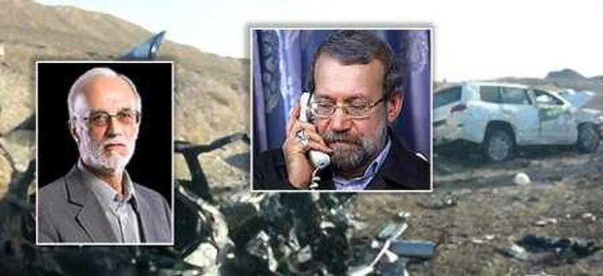 لاریجانی وضعیت جسمانی هاشم‌زایی را پیگیری کرد