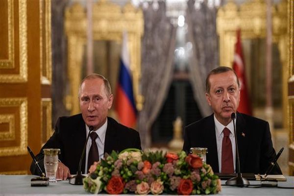 گفتگوی پوتین و اردوغان درباره سوریه