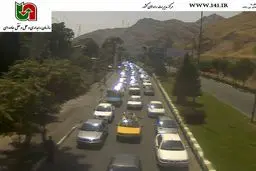 ترافیک نیمه سنگین در محورهای 