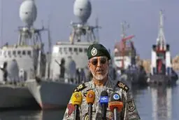 حرکت ناوگروه ۴۳ نیروی دریایی ارتش به طرف اقیانوس اطلس