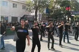ابوترابی‌فرد و قالیباف به جمع عزاداران حسینی پیوستند