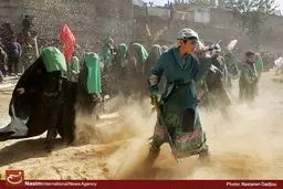 تعزیه روز عاشورا در ده ونک