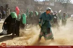 تعزیه روز عاشورا در ده ونک