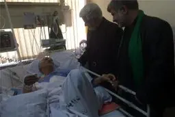 عارف از هاشم‌زایی عیادت کرد