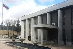 حمله راکتی معارضان سوریه به سفارت روسیه در دمشق