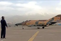 بازدید فرمانده نهاجا از پایگاه شکاری امیدیه