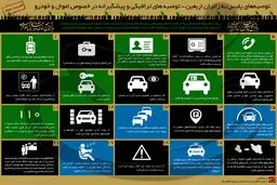 توصیه‌های پلیس به زائران اربعین - قسمت دوم: توصیه‌های ترافیکی و پیشگیرانه در خصوص اموال و خودرو