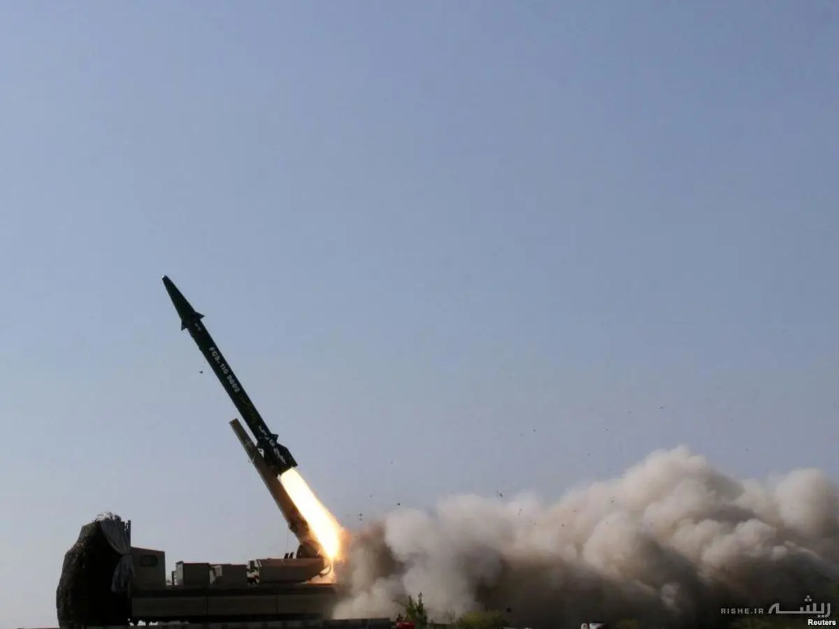 اصابت یک فروند موشک بالستیک "زلزال۳" به جنوب عربستان