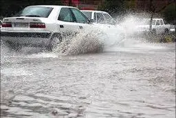 آبگرفتگی مرکز معلولین نوشیروانی بابل در پی بارش شدید باران+تصویر