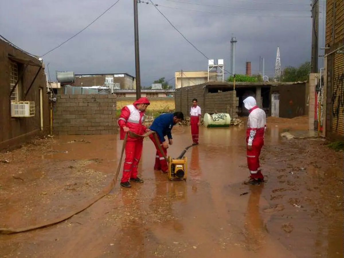 امدادرسانی به ۶۳ تن در سیل و آبگرفتگی ۲۴ ساعت گذشته مازندران